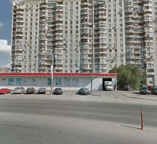 Банкомат Московского Индустриального банка по адресу ул. Милашенкова, д. 8, магазин «СПАР» 