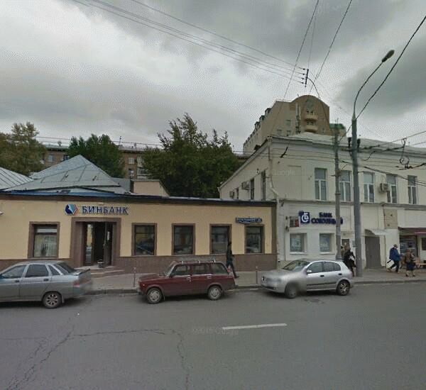 Банкомат Бинбанка по адресу ул. Верхняя Радищевская, д. 13, стр. 3, оф. банка