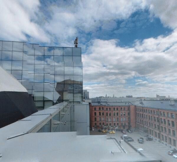 Банкомат Райффайзенбанка по адресу ул. Льва Толстого, д. 16, БЦ «Красная Роза», БЦ «Морозов»,  вход в компанию «Яндекс»