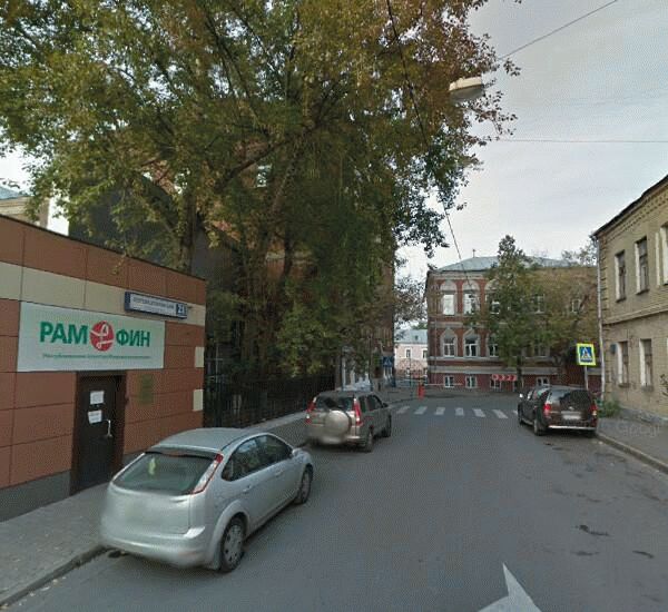 Банкомат Московского областного банка по адресу Переведеновский пер., д. 21, стр. 1, оф. банка