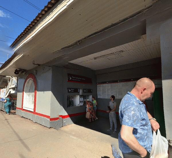 Банкомат Московского областного банка по адресу г. Щербинка, ул. 3-я Барышевская, д. 5, ТЦ «Барыши»