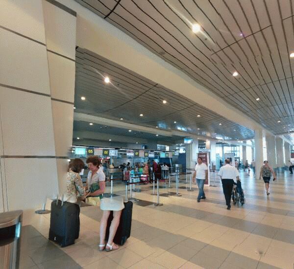 Банкомат Росбанка по адресу г. Домодедово, аэропорт, стр. 1, ЗАО АВК (ИСТЛАЙН)