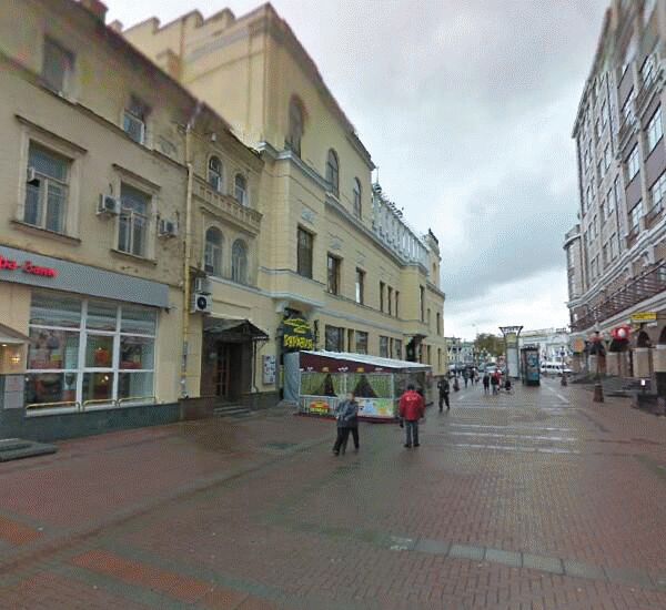 Банкомат Росбанка по адресу ул. Арбат, д. 1, оф. банка