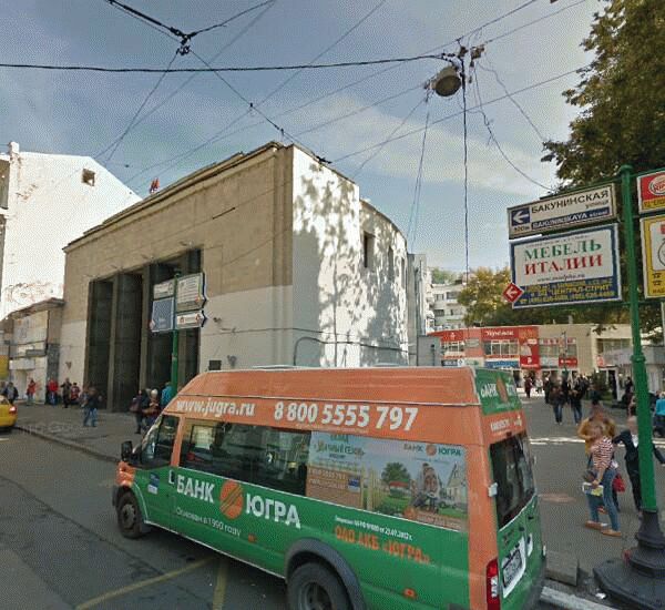 Банкомат Сбербанка России по адресу ул. Бауманская,  32-2