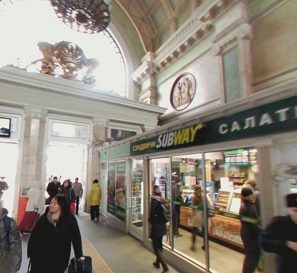 Банкомат Газпромбанка по адресу пл. Тверская Застава,  д. 7