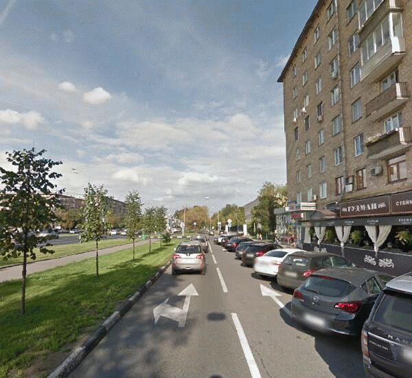 Банкомат Траст Капитал Банка по адресу Ленинский пр., д. 57, ресторан «Гудман», при входе слева