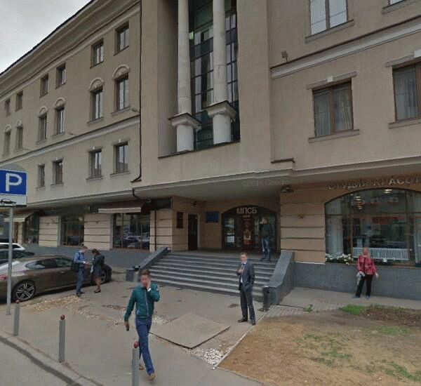 Банкомат Траст Капитал Банка по адресу Большой Строченовский пер., д. 7, БЦ «ВЕЛКА», на входе справа