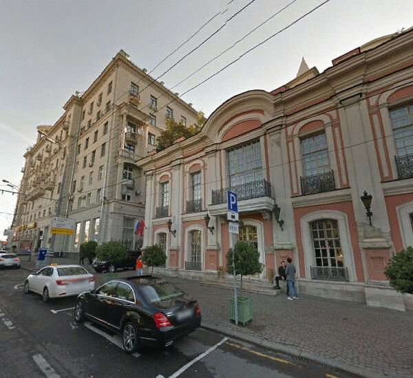 Отделение Русстройбанка по адресу Тверской б., д. 26, лит. А, кафе «Пушкин»