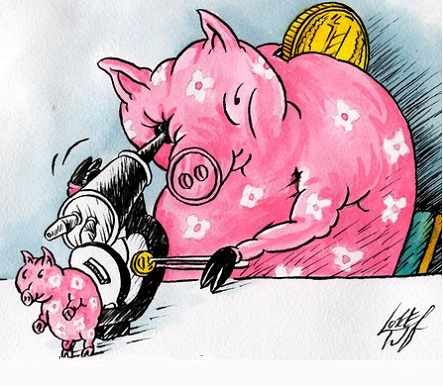 Как копят деньги