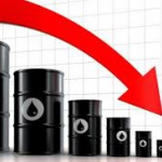 Мировые цены на нефть упали на 30%